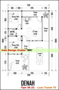 Denah Tipe 36 (3)