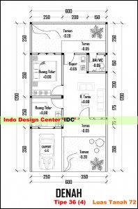 Denah Tipe 36 (4)