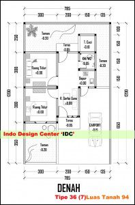 Denah Tipe 36 (7)
