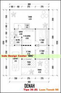 Denah Tipe 36 (8)