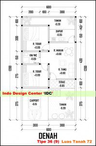Denah Tipe 36 (9)