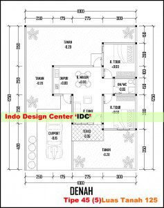 Denah Tipe 45 (5)
