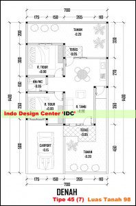 Denah Tipe 45 (7)