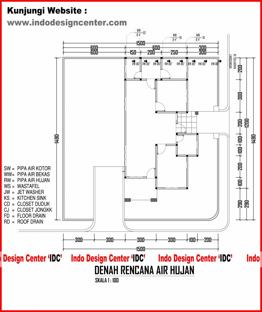 015.Denah Instalasi Air Hujan