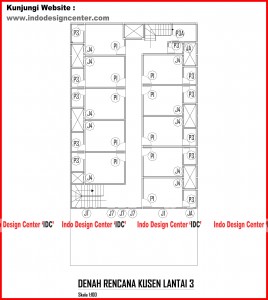 015.Denah Rencana Kusen Lantai 3