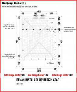 020.Denah Instalasi Air Bersih Atap