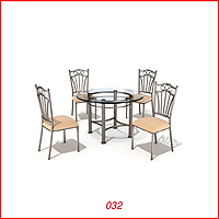 032.Kursi Dan Meja Makan Cover