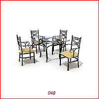 048.Kursi Dan Meja Makan Cover