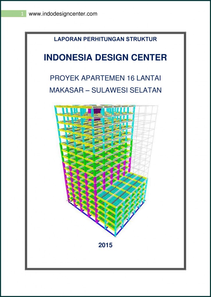 ETABS Analisa Struktur Apartemen (1)