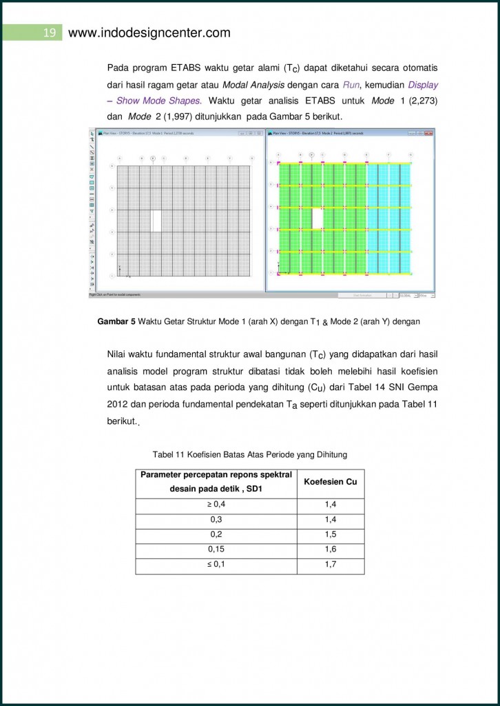 ETABS Analisa Struktur Apartemen (19)