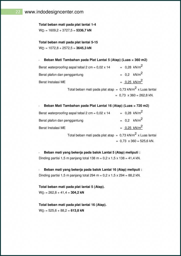 ETABS Analisa Struktur Apartemen (22)