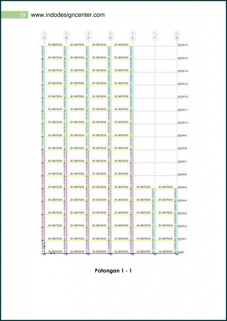 ETABS Analisa Struktur Apartemen (59)