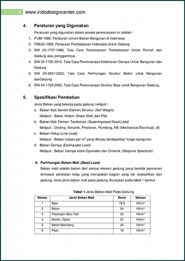 ETABS Analisa Struktur Apartemen (6)