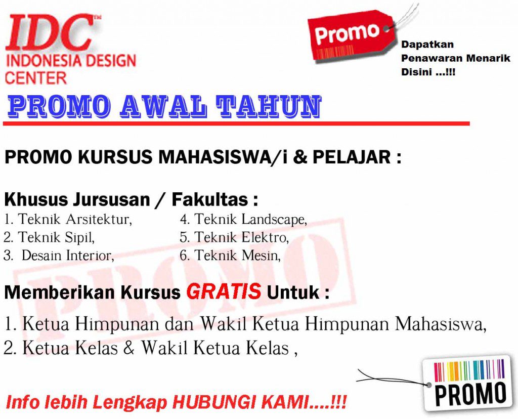 Promo Kursus Pelajar