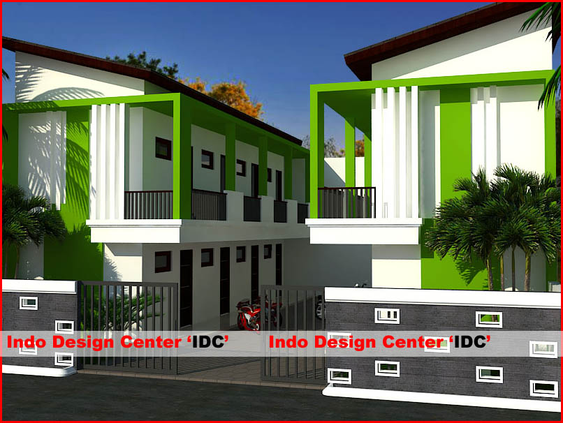 SketchUp Rumah Kontrakan 6