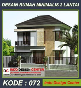 Desain Rumah Minimalis Pak Andre Pasar Minggu