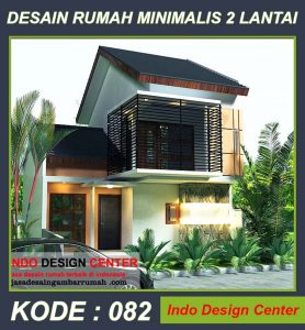 Desain Rumah Minimalis Pak Syamil Di Jakarta Timur