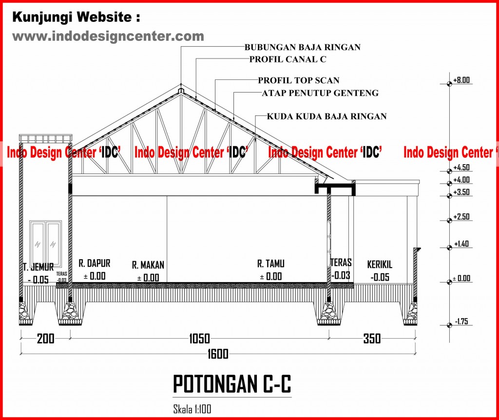 06.Potongan C-C