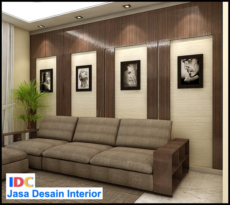 Design Interior Ruang Tamu Apartemen (1)