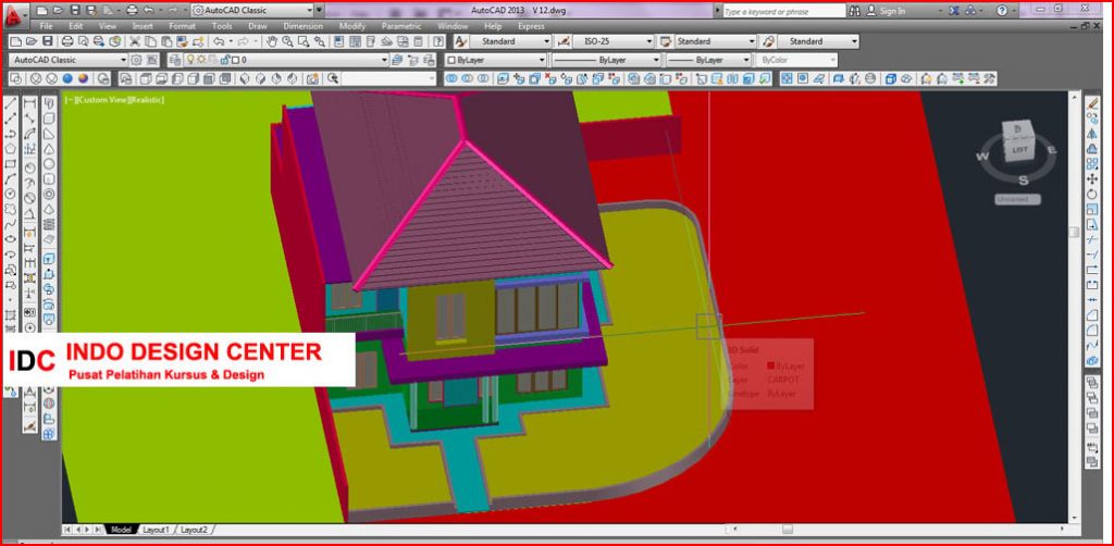 Kursus AUTOCAD 2D 3D dan 3Ds Max Mas Anto Di Bandung (1)