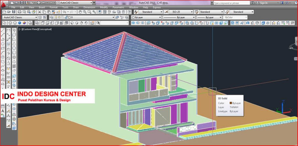 Privat AutoCAD Pak Martono Di Cibaduyut Bandung (1)