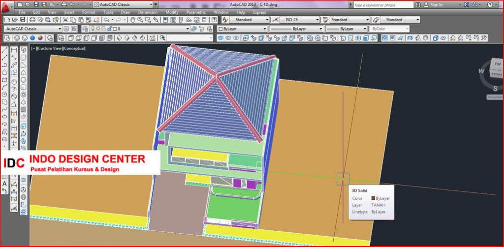 Privat AutoCAD Pak Martono Di Cibaduyut Bandung (2)
