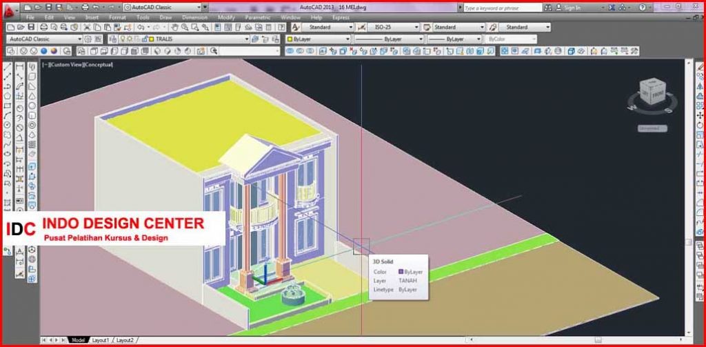 kursus-privat-autocad-2d-3d-ibu-anisa-di-gading-serpong-tangerang-3