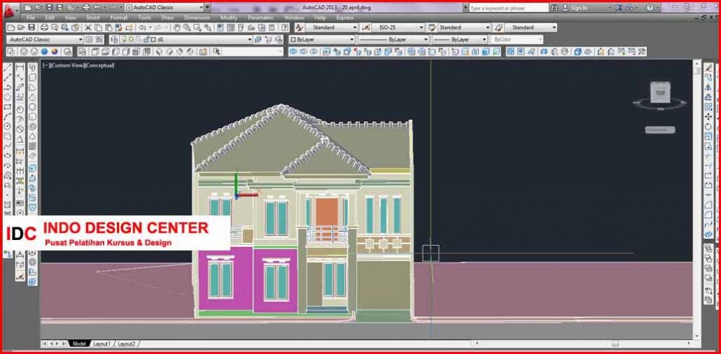 kursus-privat-autocad-2d-3d-ko-ronald-di-gading-serpong-tangerang-1
