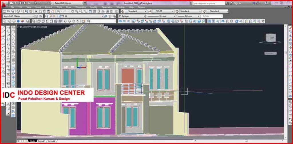 kursus-privat-autocad-2d-3d-ko-ronald-di-gading-serpong-tangerang-2