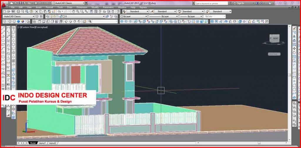 kursus-privat-autocad-2d-3d-mas-yudha-dari-depok-jawa-barat-2