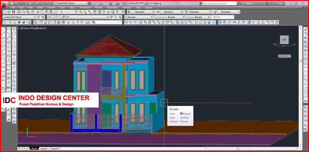kursus-privat-autocad-2d-3d-mba-anik-dari-depok-jawa-barat-1
