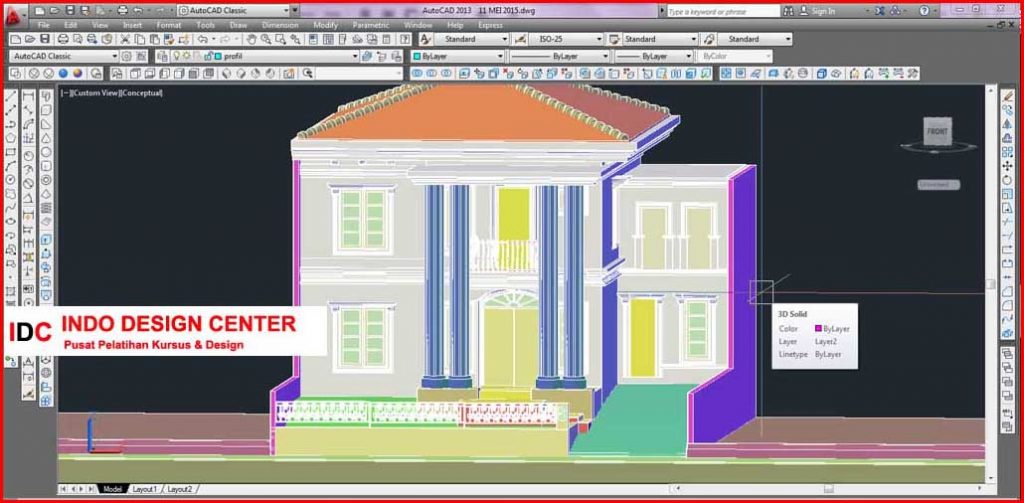 kursus-privat-autocad-2d-3d-mba-yuli-di-gading-serpong-tangerang-1