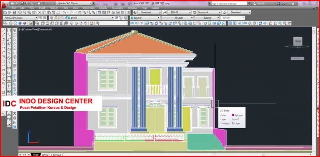 kursus-privat-autocad-2d-3d-mba-yuli-di-gading-serpong-tangerang-2