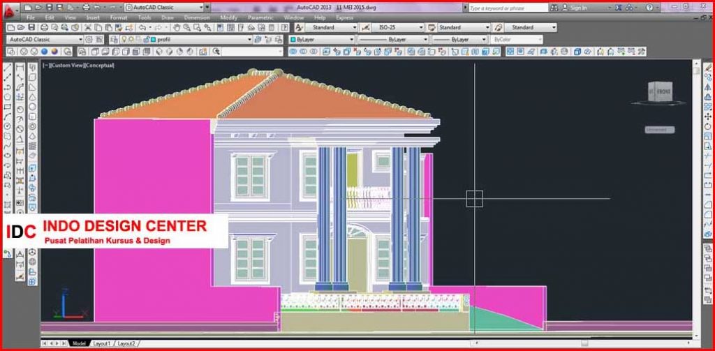 kursus-privat-autocad-2d-3d-mba-yuli-di-gading-serpong-tangerang-3