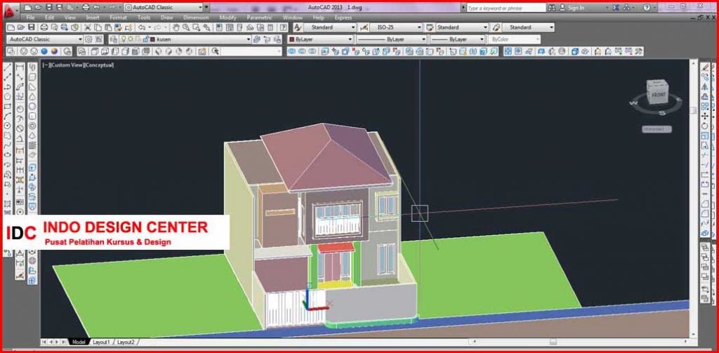 kursus-privat-autocad-2d-3d-pak-david-di-gading-serpong-tangerang-3