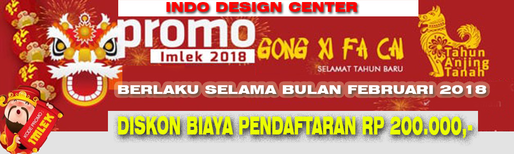 Promo Tahun Baru Imlek Indo Design Center