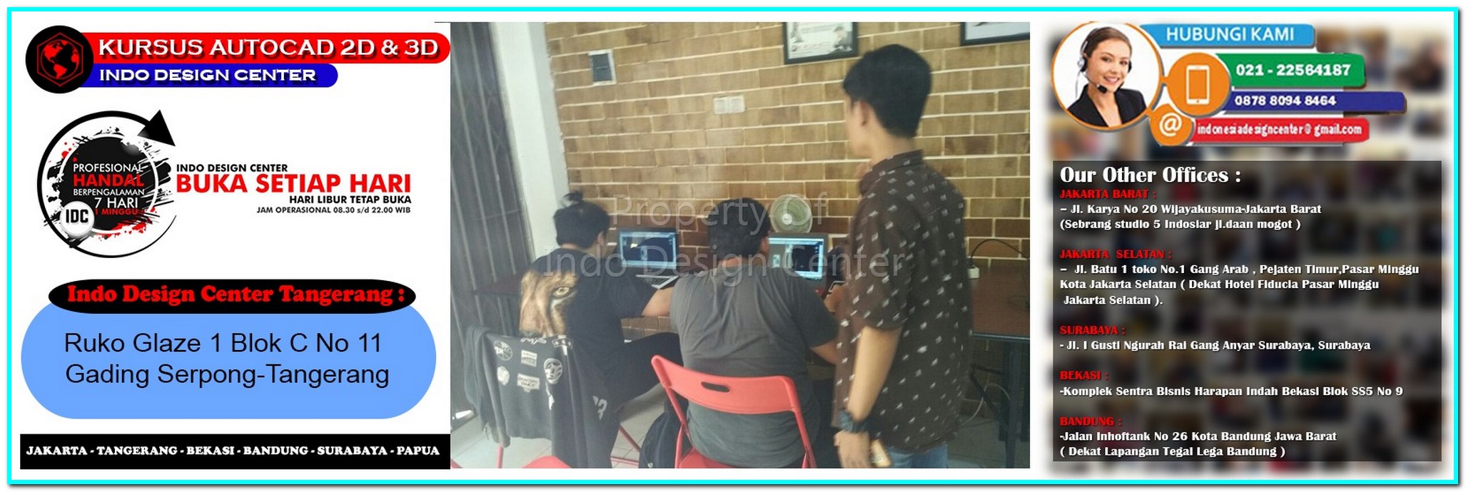 Kursus Desain Interior Di Mekarbakti-Tangerang-Jakarta-Bekasi-Bandung-Surabaya