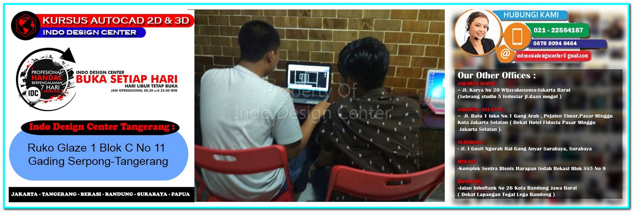 Kursus Drafter AutoCAD Di Bencongan Indah-Tangerang-Jakarta-Bekasi-Bandung-Surabaya