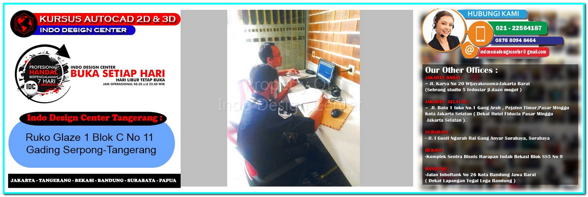 Kursus Drafter AutoCAD Di Legok-Tangerang-Jakarta-Bekasi-Bandung-Surabaya