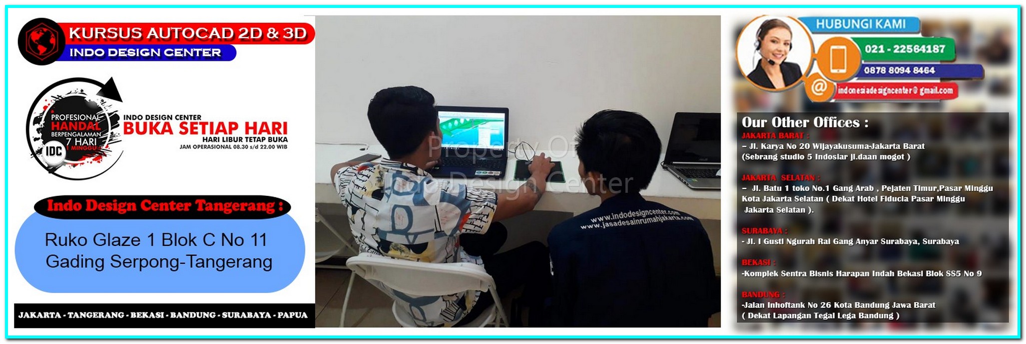 Kursus Drafter AutoCAD Di Bojongkamal-Tangerang-Jakarta-Bekasi-Bandung-Surabaya