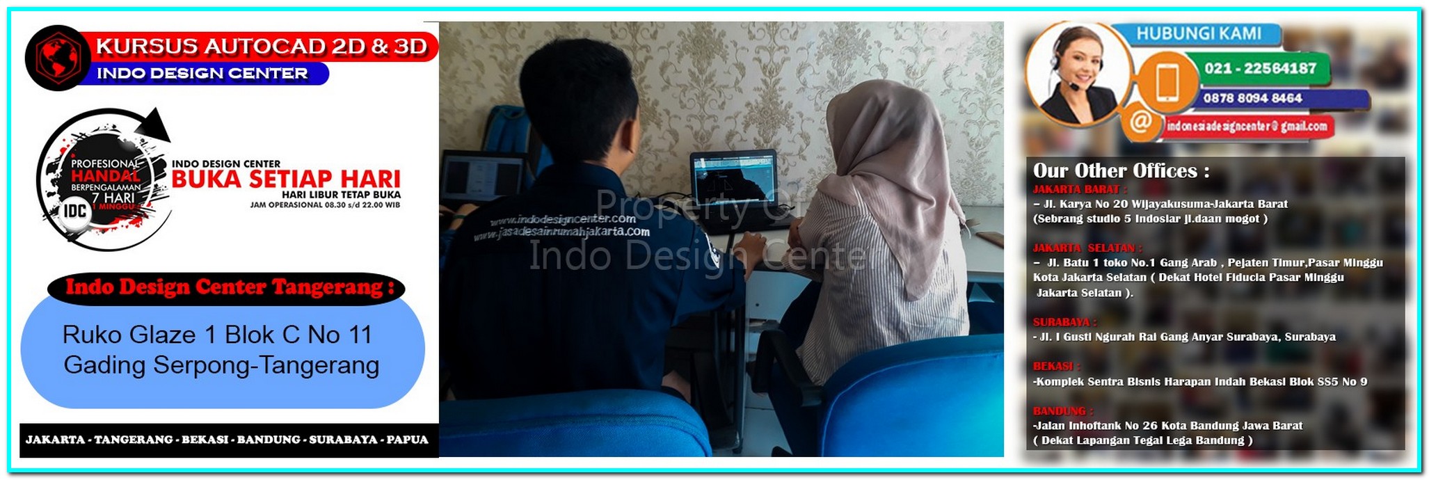 Kursus Drafter AutoCAD Di Palasari-Tangerang-Jakarta-Bekasi-Bandung-Surabaya