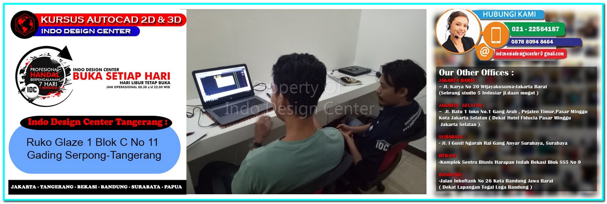 Kursus Drafter AutoCAD Di Situgadung-Tangerang-Jakarta-Bekasi-Bandung-Surabaya
