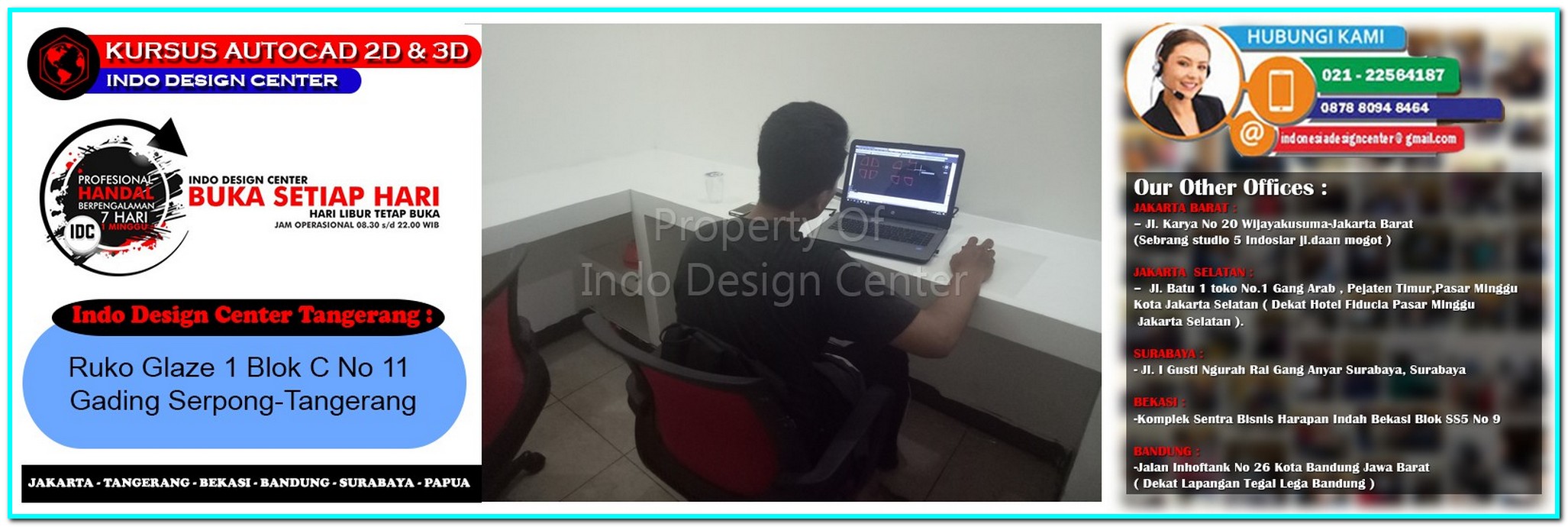 Kursus Drafter AutoCAD Di Ciakar-Tangerang-Jakarta-Bekasi-Bandung-Surabaya