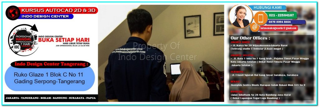 Kursus Arsitektur di Caringin - Tangerang - Jakarta - Bekasi - Bandung - Surabaya