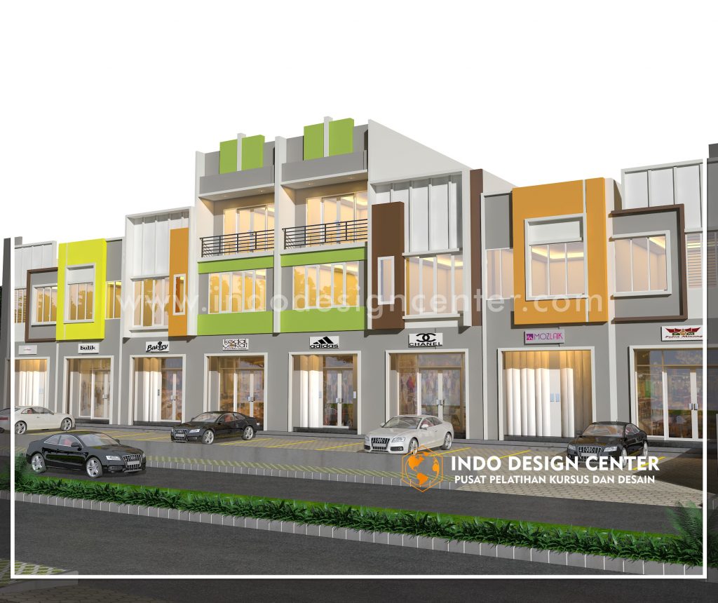 Ruko-20-Hasil Rendering Max PNG V1
