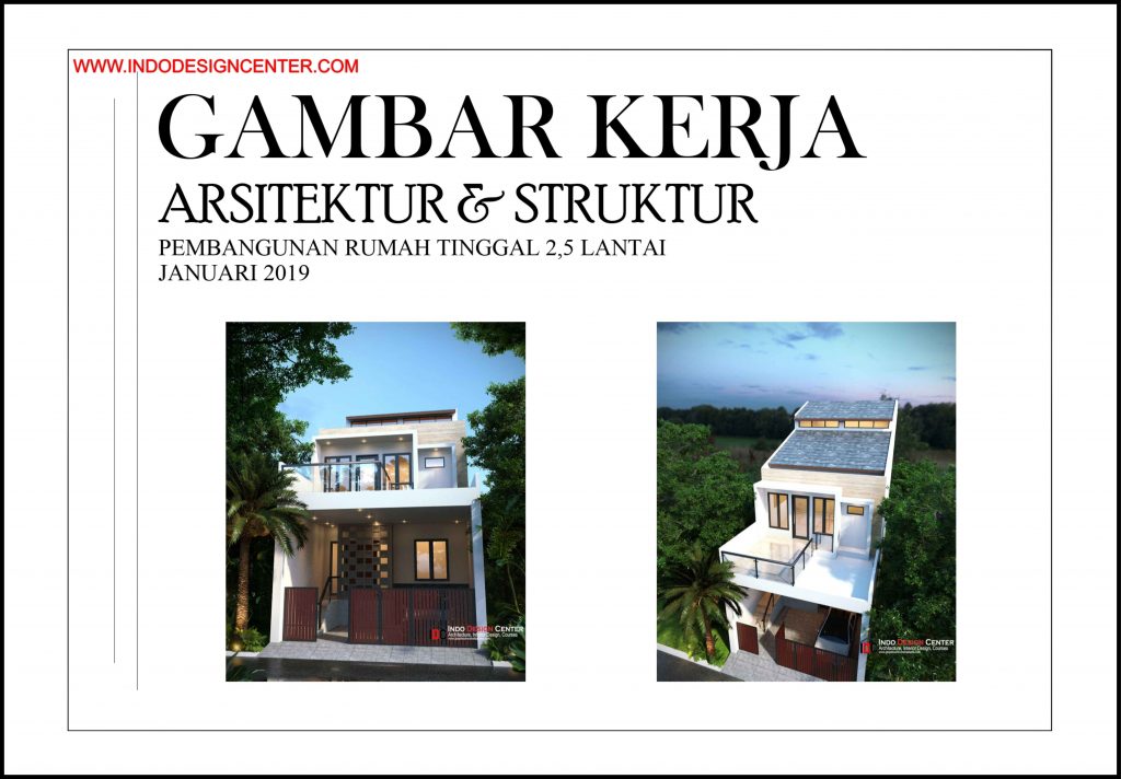 Gambar Kerja Arsitektur Bangunan Lengkap Di Yogyakarta