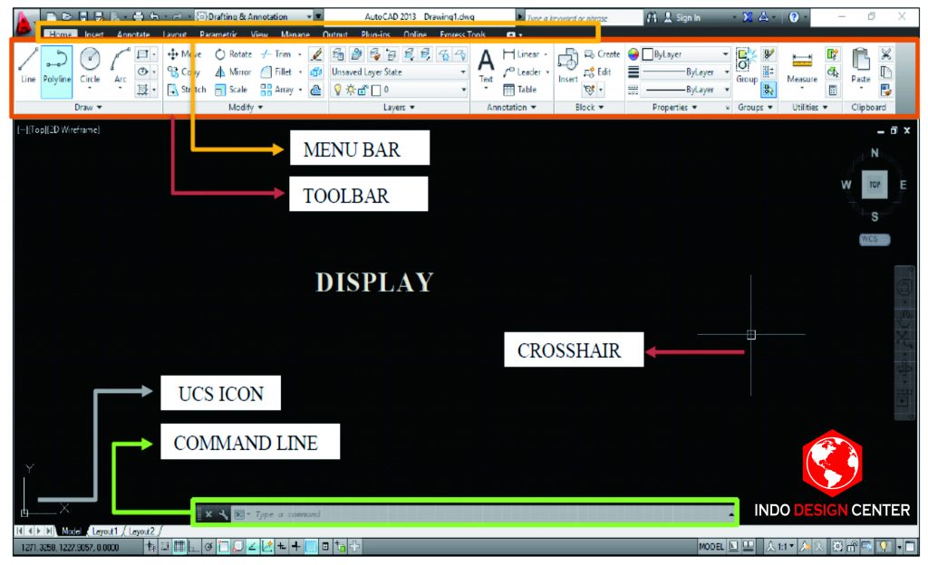 Toolbar CAD