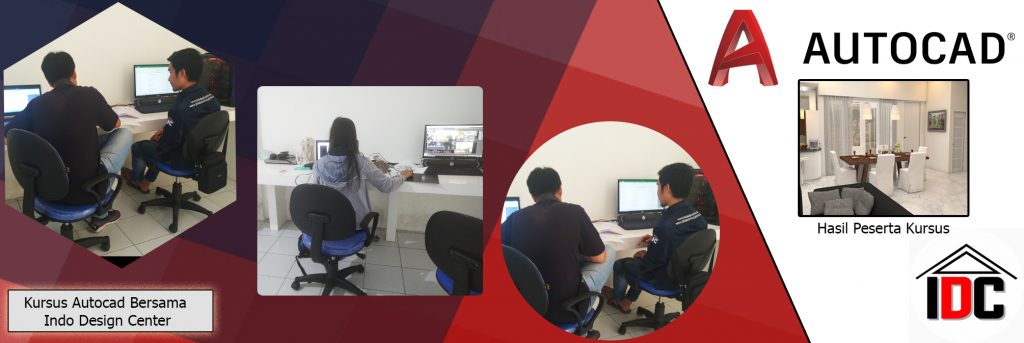 Kursus Autocad Bersama Indo Design Center