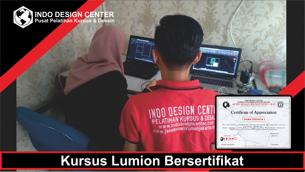 Kursus Lumion Bersertifikat