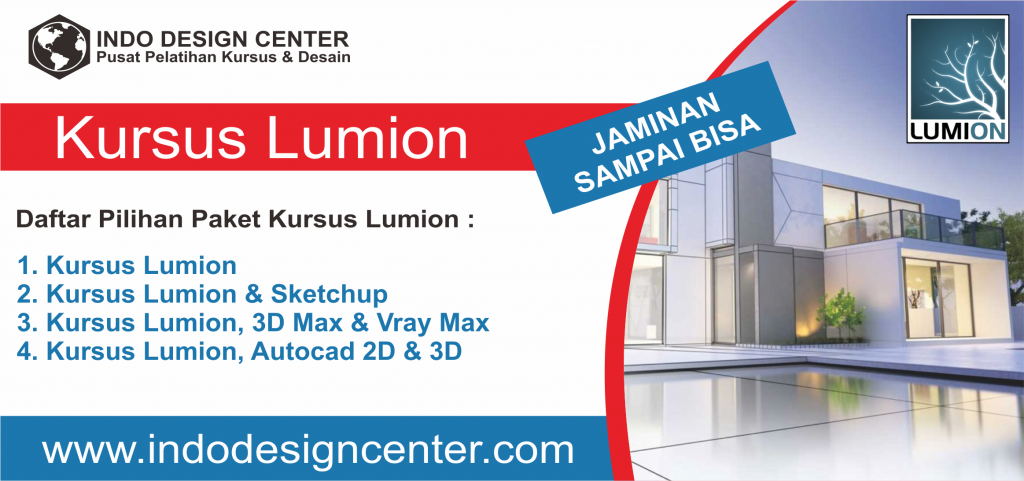 Kursus Lumion Sampai Bisa